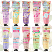 UUKKG Crème pour les mains en stock, logo personnalisé, soin des mains, parfum de rose, anti-gerçures, lissante, nourrissante, crème pour les mains, lotion, coffret cadeau