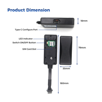 Traqueur GPS de Véhicule Original d'Usine, Appareil de Suivi GPS pour Vélo J16 GT06 4G, Mini Traceur GPS pour Voiture Camion