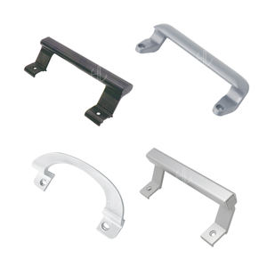 Poignées et serrures de porte en aluminium avec revêtement en poudre Poignée de porte en aluminium - Product Image 5