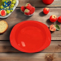 Moule de cuisson rond en silicone grand format, multifonctionnel, antiadhésif, résistant à la chaleur, écologique, couleur personnalisable, pour tourtes à la viande, crêpes et gâteaux