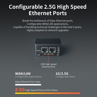 Carte de développement mini routeur RK3568 NanoPi R5C 2 Go/4 Go USB-C pour double port Ethernet Gbps, boîtier métallique, dispositif passerelle IoT