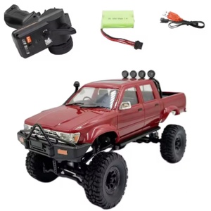 Voiture télécommandée WPL D62/D62-1/D64/D64-1, véhicule à quatre roues motrices, chenillard tout-terrain, buggy 1:16 4x4, NOUVEAUTÉ - Product Image 4