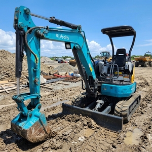 Mini-excavatrice sur chenilles d'occasion de 3 tonnes, moteur et boîte de vitesses testés et inspectés, modèle 2018, origine Japon, prix bas - Product Image 3