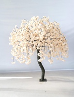 Lampu Meja Dekorasi Luar Ruangan Pohon Bonsai Bunga Sakura Shangpin untuk Pernikahan, Diskon Besar