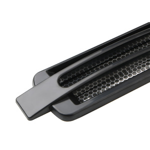 Cubierta de Salida de Ventilación Lateral de Fibra de Carbono, Accesorio Universal de Lujo para Capó de Branquias de Tiburón, Pegatina Exterior - Product Image 4