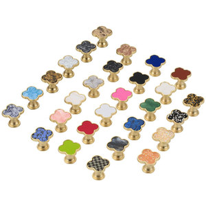 LGEDIS Novelty Shape Zinc Alloy Cabinet <b>Knobs</b> For Wardrobe Drawer Hardware Contemporary Design Durable Plated Finish - Product Image 2