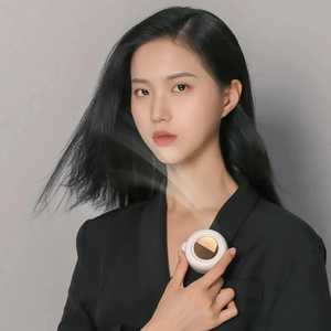 พัดลมไร้ใบพัดขนาดเล็กแบบเงียบสำหรับบ้านอัจฉริยะ ขายส่ง ปรับความเร็วได้ 3 ระดับ แบบแขวนเอว หมุนได้ เหมาะสำหรับงานกลางแจ้ง - Product Image 2