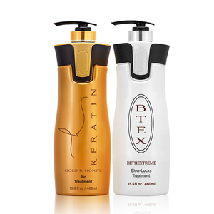 Keratin Gold & Honey 460 ml Queratina brasileña Bio con proteína Keratin Hair Straightener Tratamiento para el cabello - Product Image 6