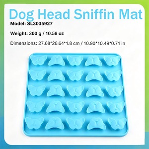 Comedero Interactivo para Mascotas, Bandeja de Alimentación Lenta de Silicona, Tapete para Perros y Gatos para Entrenamiento y Estimulación - Product Image 2
