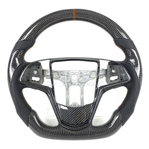 Volante de fibra de carbono para coche Cadillac, 2010, 2011, 2012, 2013, 2014, 2015, 2016, <span class=keywords><strong>2017</strong></span>, - Product Image 1