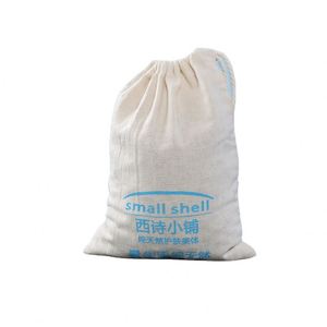 Sacs en toile de jute écologiques personnalisés, petits, moyens et grands, en couleurs assorties, sac en chanvre naturel avec motif de dessin animé - Product Image 1