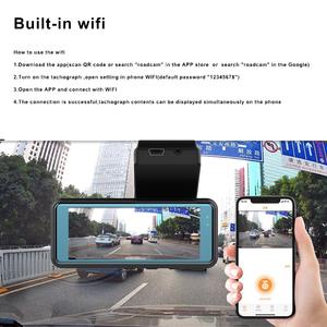 Caméra de tableau de bord de voiture GM <span class=keywords><strong>3</strong></span>.16 p à double canal de 1080 pouces Enregistreur vidéo à 130 ° Connexion WiFi gratuite Boîte noire Fonctions sans <span class=keywords><strong>trafic</strong></span> - Product Image 3