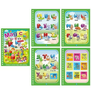Goedkope Cartoon Doodle Boek Kids Magic Water Kleuring Tekenboeken Educatief Doodle Schilderij Boek - Product Image 6