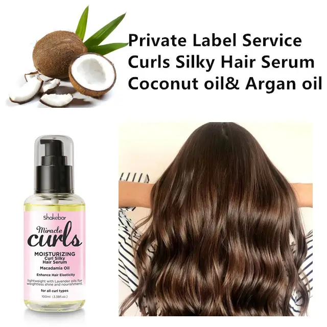 Curl kem nhãn hiệu riêng xoăn Enhancer Activator Kem Frizz điều khiển cho lượn sóng & xoăn tóc Curl xác định tóc quăn Kem