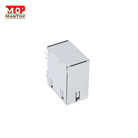 10 100 BASE TX 2x1 Transformateur Magnétique Blindé Multi-Ports RJ45 pour Haute Densité