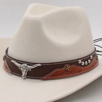 Ceinture en cuir PU style bohème, bandeau décoratif pour chapeau, accessoire vestimentaire, ceinture de taille et cordon de jupe tendance, vente en gros