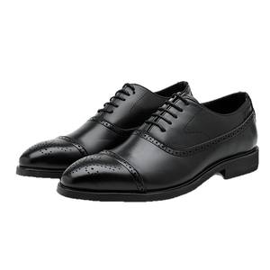 Chaussures habillées Oxford en cuir à bout pointu style britannique, mocassins décontractés pour le bureau, chaussures <span class=keywords><strong>de</strong></span> mariage pour hommes – Nouvelle collection - Product Image 5
