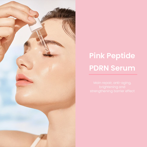 OEM collagène hydrolysé peptide rose sérum visage PDRN éclaircissant réparation de la peau sérum hydratant Anti-âge - Product Image 2