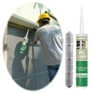 Joobond 600ml Mastic PU Noir, Mastic de jointure en polyuréthane, Pâte de construction pour carreaux blancs, travail du bois, emballage, Colle époxy polyvalente - Product Image 2