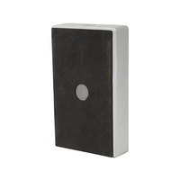 Conception robuste en acier inoxydable avec clavier numérique complet et touches de numérotation rapide, interphone industriel mural mains libres