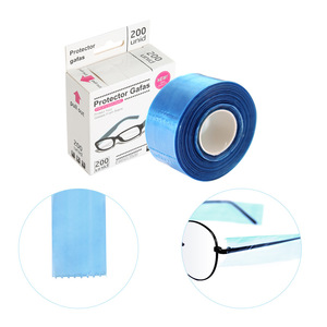 Protectores para patillas de gafas Playboy, 200 unidades, cubiertas protectoras de plástico desechables para herramientas de teñido y peinado del cabello - Product Image 2