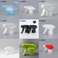 Fabricant de pulvérisateurs à gâchette entièrement en plastique 28/400 28/410, buse de pulvérisation en mousse PP, couleur et logo personnalisés, OEM, pour bouteilles de produits chimiques