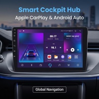 Angepasste Android-Autonavigations-Haupteinheit mit Bluetooth, Rückfahrkamera, Carplay, Android Auto, OEM ODM Akzeptiert, CE RoHS