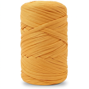 เส้นด้ายเสื้อยืดโพลีเอสเตอร์ 100% เส้นด้ายแฟนซีจากฝ้ายรีไซเคิล - Product Image 1