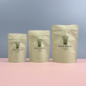 Toptan özel baskılı listic istik tasarım gıda sınıfı plastik anlık içecek gözyaşı çentik kahve yeşil çay toz poşet çanta - Product Image 4