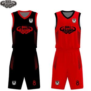 Ensembles de maillots de basket-ball réversibles en maille polyester personnalisables vêtements de sport taille XL chemises d'entraînement d'été shorts Logo par sublimation - Product Image 3