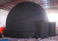 Dôme de projection gonflable personnalisé, extérieur 360° °   Écran de projection sphérique avec impression intégrale pour la location événementielle