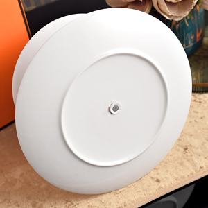 Assiettes de décoration de mariage en porcelaine fine de style nordique, design unique en marbre gris, vaisselle et articles de table tendance - Product Image 6