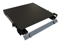 KNC/OEM PP9601 Panel Patch serat optik dudukan rak cocok dengan untuk FCE1U kompatibel untuk penggunaan Pusat Data