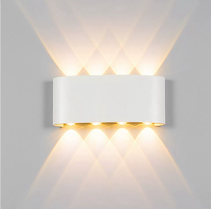 Applique murale LED étanche IP65 2W/4W/6W/8W/10W éclairage intérieur extérieur applique pour salle de bain chevet escaliers maison - Product Image 3