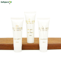 Ensemble d'articles de toilette jetables personnalisés pour hôtel, shampoing aux extraits naturels, emballage écologique, parfum frais, ensemble d'articles de toilette pour hôtel