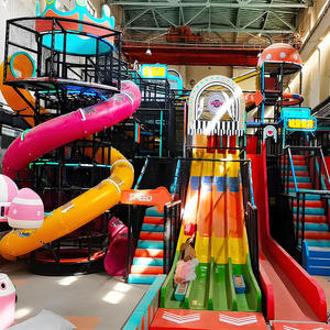 Prix Usine Thème Pays des Bonbons, Zone <span class=keywords><strong>de</strong></span> Jeux <span class=keywords><strong>de</strong></span> Rôle, avec Grand Toboggan, Aire <span class=keywords><strong>de</strong></span> Jeux Intérieure Multi-Niveaux, Centre <span class=keywords><strong>de</strong></span> Divertissement pour Enfants - Product Image 6