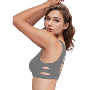 Ropa de Yoga Sexy y Transpirable para Mujer, Sujetador Deportivo con Aberturas, Cómodo y a la Moda - Product Image 2