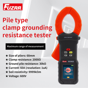 Testeur de résistance au sol FUZRR ES3022F pour testeur de terre, précision de 2 %, courant 0-35A, tension 600V, pour la résistivité du sol - Product Image 1
