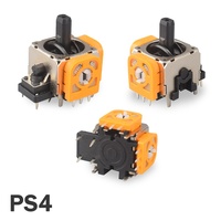 Nouveau contrôleur de jeu mince manette 3D pour PS3 Xboxes 360 Xbox One PS5 pièces de réparation de manette 3D matière plastique Compatible PC