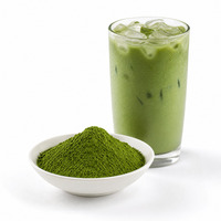 Poudre de thé vert matcha de qualité alimentaire standard GB pour base de boisson, vente en gros, OEM, ODM, en vrac, MOQ 10 kg
