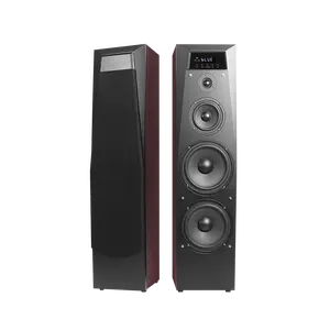 HIFI speaker berdiri lantai aktif Stereo Audio rumah 240W desain kuat