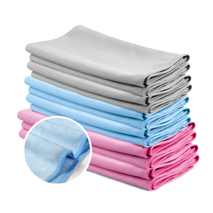 Stracci in rilievo con Logo personalizzato Ultra morbido di alta qualità che asciugano i vetri delle finestre per pulire i <span class=keywords><strong>panni</strong></span> in microfibra <span class=keywords><strong>sporchi</strong></span> - Product Image 4