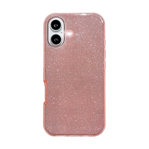 Bling long lanh Sticker TPU PC bìa cứng cho <span class=keywords><strong>iPhone</strong></span> 17 không khí 16 cộng với 15 14 13 mini 12 Pro max 11 XS Max XR x 8 7 <span class=keywords><strong>6</strong></span> cộng với điện thoại trường hợp - Product Image 6