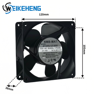 พัดลมระบายความร้อนสำหรับตู้ AC ขนาด12038 115V สินค้าใหม่ป้องกันใบมีดพลาสติกลูกปืนไฟฟ้าแบบยืนฟรี - Product Image 3