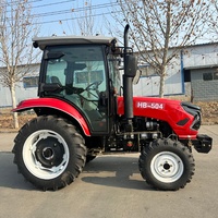 Tracteur agricole 4x4 de 50 CV fabriqué en Chine avec moteur Weichai, haute efficacité pour le labour et la récolte