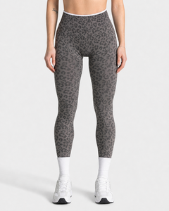 <span class=keywords><strong>Pantaloni</strong></span> da yoga da donna a vita alta, aderenti, con stampa leopardata, effetto push-up, delicati sulla pelle, ad alta elasticità, per fitness e corsa - Product Image 6