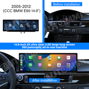 14.9นิ้วแอนดรอยด์ทัชสกรีนสำหรับ BMW NBT CIC EVO CCC ระบบไร้สาย Apple CarPlay แอนดรอยด์นำทางรถยนต์เครื่องเล่นดีวีดี - Product Image 2