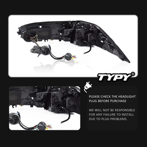 TYPY Nueva Luz Trasera LED Roja Completa Modificada y Mejorada para 2019-2022 con Señal de Giro Dinámica y Freno - Product Image 5