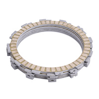 Discos de Embrague de Fibra para Motor de Motocicleta, Grosor de 3 mm, para Kawasaki ZL 600 Eliminator GPZ 400 R Z 400 KLR 650 ER-6 650