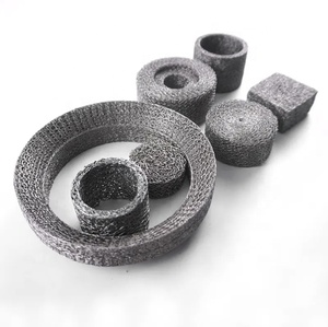 Stainless Steel Knitted <b>Wire</b> Mesh Filter with Gauze Compressed Design for Snow Foam Lance Welding & Cutting Services Available - Product Image 2